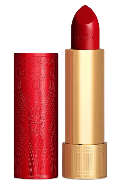 gucci rouge a levres gothique|Gucci Rouge A Levres Gothique Lip Colour, 25 Goldie Red .